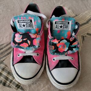 Kids Converse All Stars Chucks Hot Pink sz 1